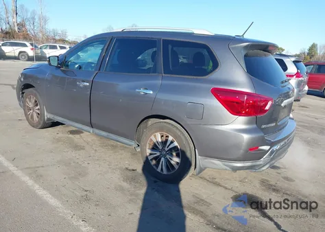 2017 Nissan Pathfinder S from USA, damaged, VIN 5N1DR2MN7HC676749